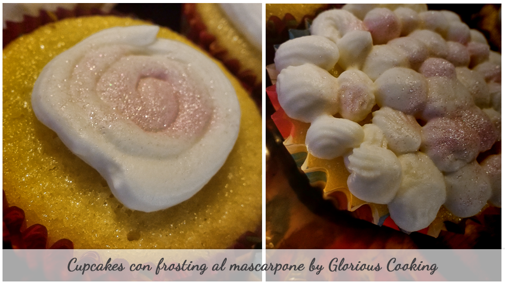 Cupcakes senza glutine con frosting al mascarpone