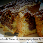 plumcake variegato all'avena senza glutine