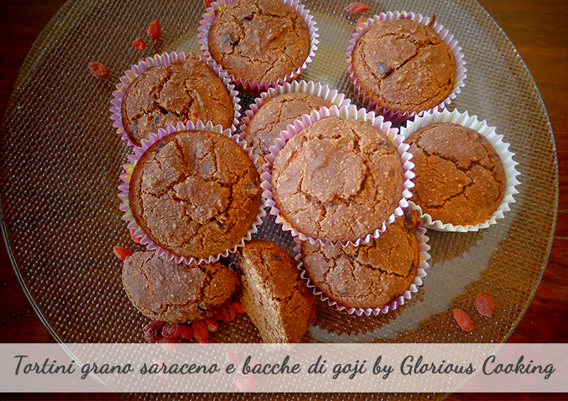 Tortini al Grano Saraceno e Bacche di Goji