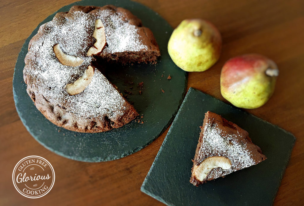 Torta morbida Pere e Cioccolato Senza Glutine